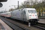 101 028-9 mit dem IC 2004 'Bodensee' von Konstanz nach Emden aufgenommen am 15.04.2012 bei der Ausfahrt aus dem Bahnhof Singen (Hohentwiel)