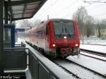 ‎611 537 als IRE 3209 von Neustadt (Schwarzwald) nach Ulm Hbf aufgenommen am 20.12.2011 auf dem Bahnhof Donaueschingen