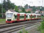 650-634-8-hzl-238/45725/drei-br-650-regioshuttle-238245237-der Drei BR 650 Regioshuttle (238,245,237) der HZL abgestellt im Donaueschinger Bahnhof am 24.05.09.