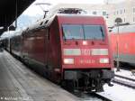 101 122-0 als IC 2261 nach M�nchen Hbf im Ulmer Hbf aufgenommen am 21.12.2009