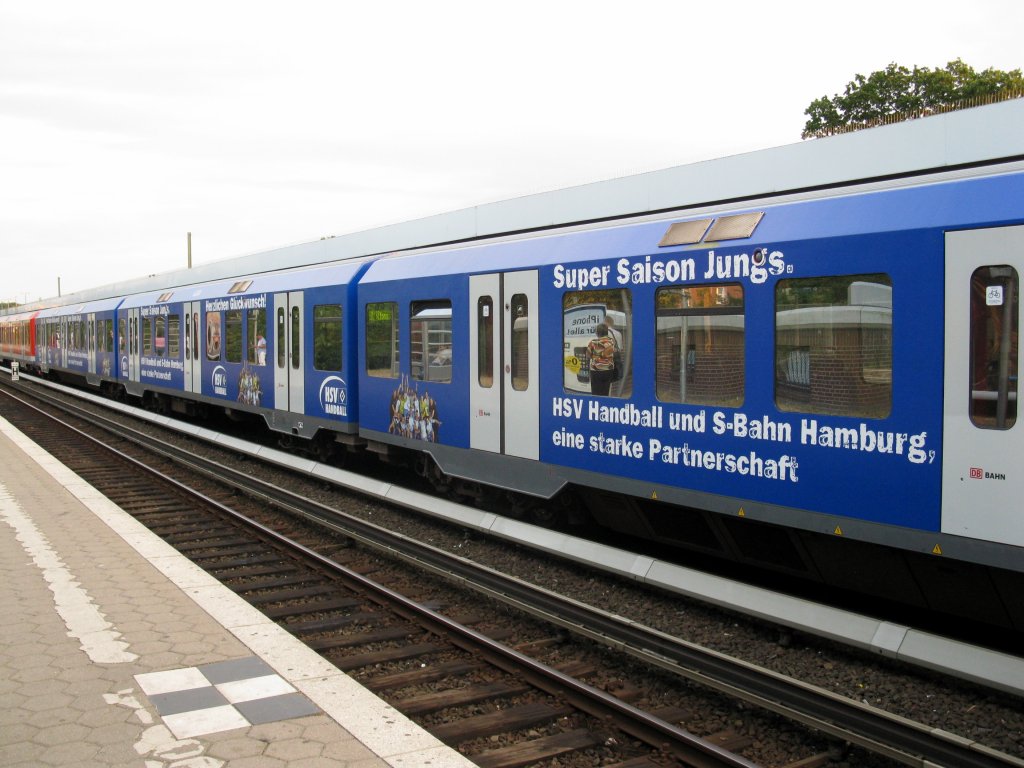 474 004-9 der Hamburger S-Bahn als S31 von Neugraben nach Altona aufgenommen am 14.07.2010