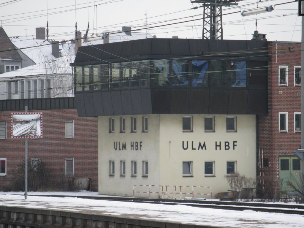 Der Ulmer Hbf aufgenommen am 21.12.2009 