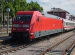 101 072-7 aufgenommen am 25.05.2014 im Bahnhof Singen