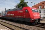 101 080-0 mit IC 2004  Bodensee  von Konstanz nach Emden Hbf im Bahnhof Donaueschingen aufgenommen am 24.06.2012