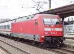 101 090-9 aufgenommen am 06.04.2012 im Bahnhof Donaueschingen