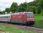 101 134-5 aufgenommen am 24.05.2014 auf der Schwarzwaldbahn Höhe Gutmadingen