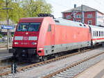 101 145-1 aufgenommen am 12.04.2014 im Bahnhof Singen