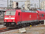 146 205-0 aufgenommen am 11.12.2011 auf dem Stuttgarter Hbf