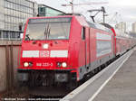 146 223-3 aufgenommen am 11.12.2011 auf dem Stuttgarter Hbf