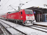 146 232-4 aufgenommen am 20.12.2011 im Bahnhof Donaueschingen