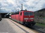 181 212-2 aufgenommen am 21.04.2012 auf dem Bahnhof in Tuttlingen