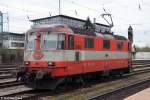 SBB - Re 4/4 II 11109 am 09.04.2012 abgestellt im Bahnhof Singen