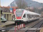 Die 526 654-9 im Bahnhof von Engen aufgenommen am 04.12.2009
