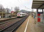 Die 526 654-9 im Bahnhof von Engen aufgenommen am 04.12.2009